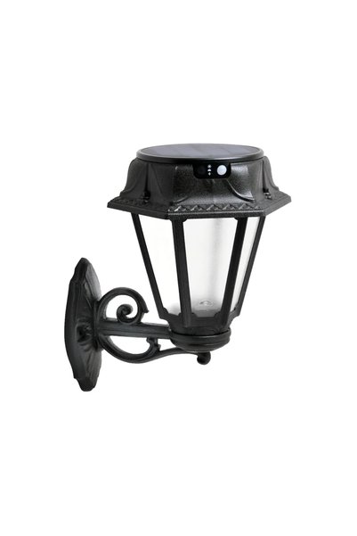 FUMAGALLİ Solar LED light fixture BISSO/ROSETTA 2 W black with PIR sensor 340...