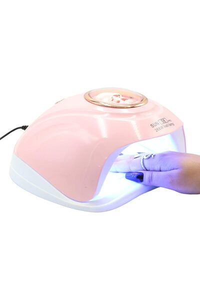 GLOBAL FASHION Professional 2-in-1 UV/LED Nail Dryer Lamp - 268W, Gel Polish,...