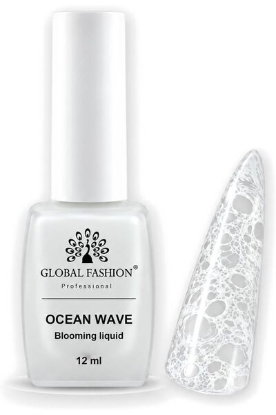 GLOBAL FASHION Professional Global Fashion Ocean Wave Blooming Liquid 12ml, B...