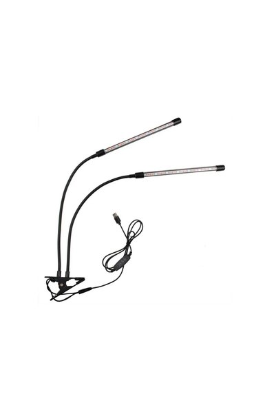 ELMOSMART Corp de iluminat LED pentru plante Elmos BQ-GL2-10W, 2 ramuri, 10 W...