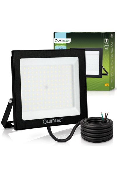Lumiled ZONER2 100W 10000lm 6500K IP65 Proiector LED Negru