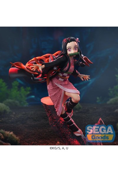 SEGA Figurină Nezuko Kamado XrossLink 16 cm – Demon Slayer: Kimetsu no Yaiba