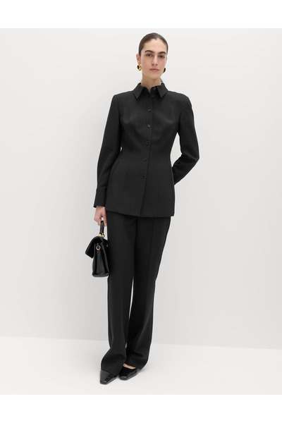 Marks & Spencer Pantaloni evazați cu fermoar lateral, croială slim