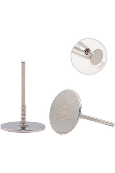 GLOBAL FASHION Professional Stainless Steel Disc for Sanding Paper (25mm, 20m...