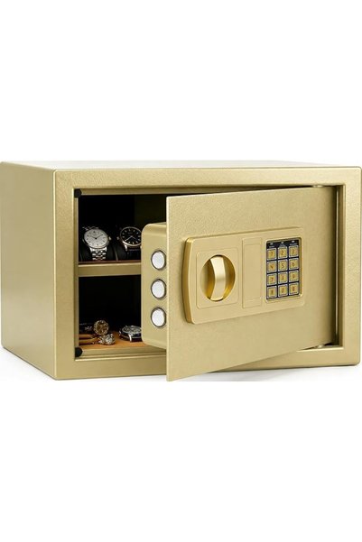 HOMODOSKEY Safe Box Electronic Digital Security Box, 0.438 Cuft Keypad Small ...