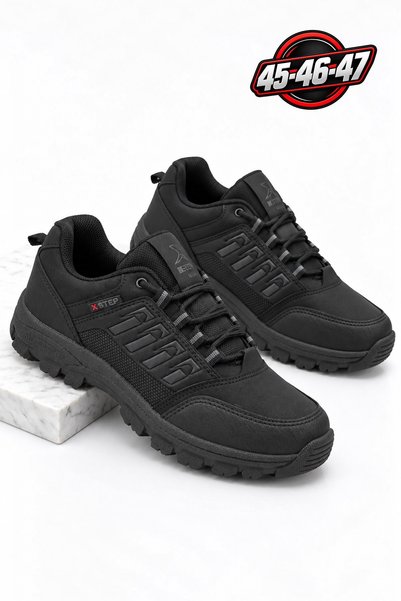 AlbiShoes Men's Large Special Size Trekking Shoes—Water-Resistant, Warm Men's...