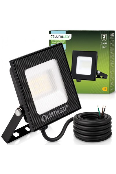 Lumiled Proiector LED ZONER2 10W 1000lm 6500K IP65 Negru