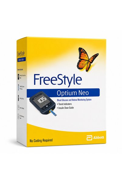 Freestyle جهاز قياس نسبة السكر في الدم أوبتيوم نيو أوبتيوم