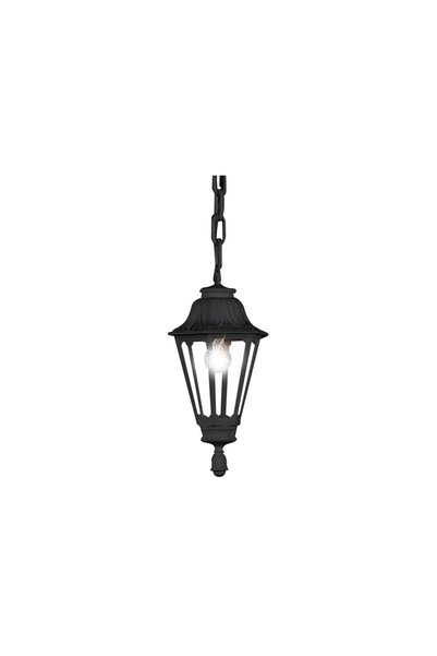 FUMAGALLİ Φωτιστικό εξωτερικού χώρου SICHEM/RUT E27 60 W μαύρο διαφανές IP55 ...