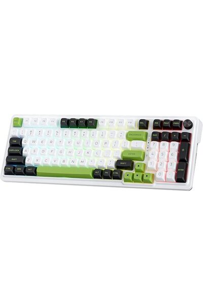 REDRAGON K686 PRO 98 Keys Wireless Gasket RGB Gaming Keyboard, 3-Mode PBT Mec...