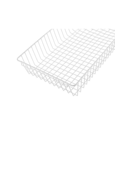 OEM Coș utilitar 208060 metalic alb 800 x 400 x 120 mm