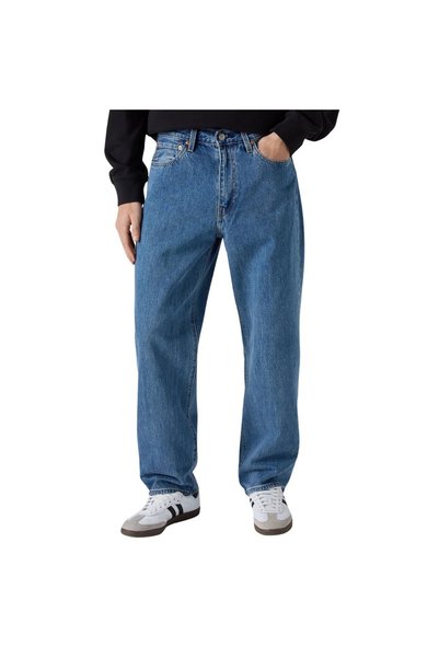 Levis LEVI'S 568 Παντελόνι Τζιν Ίσιο Φαρδύ Μπλε ESSENTIALS 34