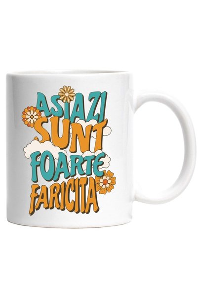 INOVATIX Personalized white mug, Inspirational Woman Colorful Flowers Today I...