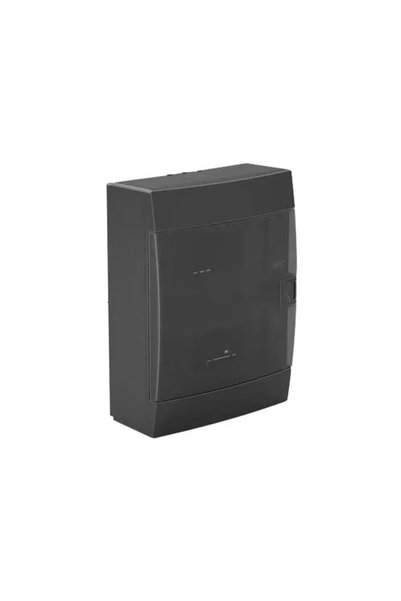 Horoz Cutie de distribuție electrică Surface Mounted-16, 16 module, neagră, p...
