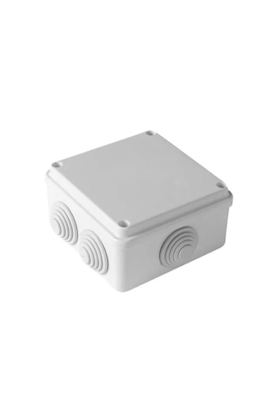 KAS-SAN PLAS Cutie de distribuție KASAN IP65 100 x 100 x 70 mm, albă, 7 intrări