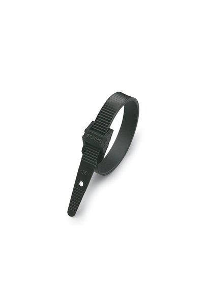 SCAME Curelușă de prindere 839.396175 6 x 175 mm neagră 1 buc.