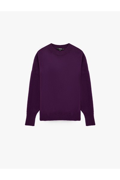 Koton Oversize Triko Kazak Bisiklet Yaka Uzun Kollu