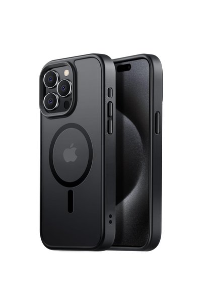 GrandMobile Husa pentru iPhone 13 Pro Max, MagSafe, rezistentă la cădere și ș...