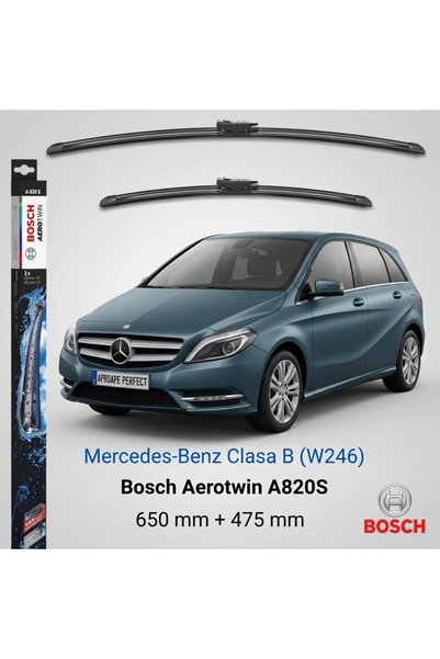 Bosch Lame ștergătoare Mercedes-Benz Clasa B (W246) 09.2011–04.2015 |   A820S