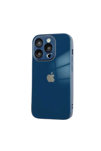 GrandMobile Husa din Sticla si Silicon cu Protectie Lentile Camera pentru iPh...