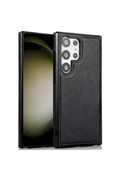 GrandMobile Husa Samsung Galaxy S26/ S25/ S24, Piele Business, Negru