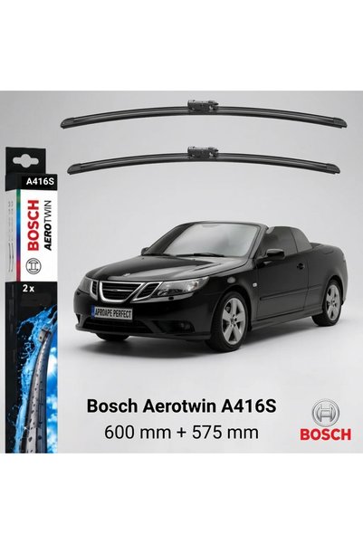 Bosch Lame ștergătoare Saab 9-3 Cabriolet YS3F 09.2007–06.2012 |   Aerotwin A...