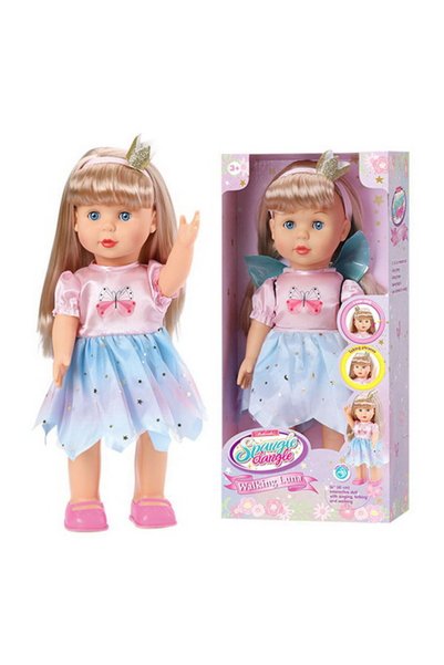 CasaDesteapta.ro MomKi Luna Interactive Baby Doll – The Doll That Walks Alone...