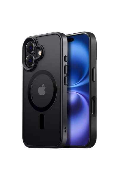 GrandMobile Husa pentru iPhone 15 Plus, MagSafe, rezistentă la cădere și șocu...