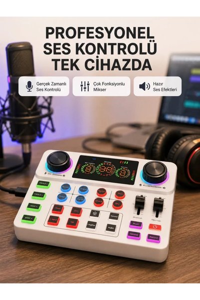 Bluetooth Bağlantılı Karaoke Ve Yayın Ses Kontrol Ünitesi
