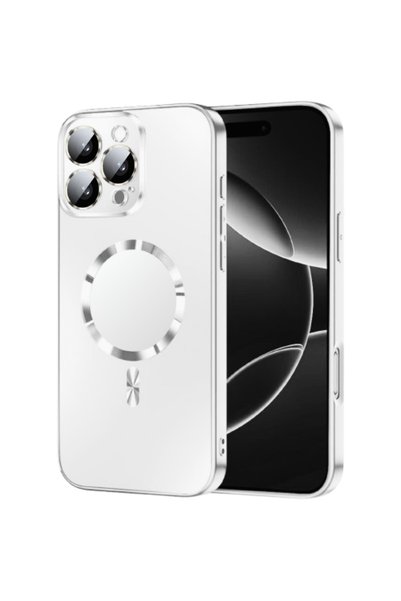 GrandMobile Husa iPhone 12 Pro Max, MagSafe, sticlă AG, rezistentă la șocuri ...