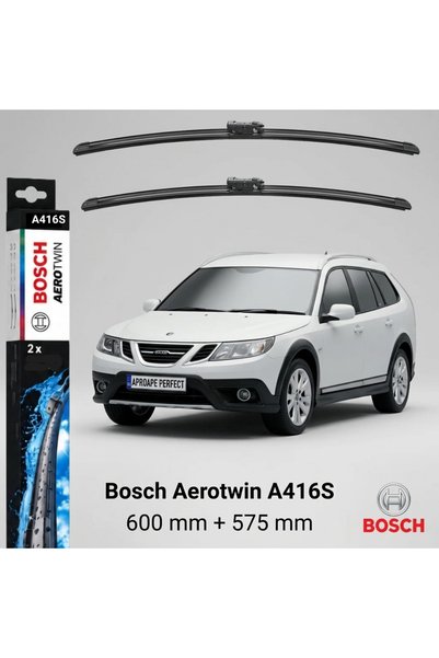 Bosch Lame ștergătoare Saab 9-3X YS3 03.2010–06.2012 |   Aerotwin A416S 600/5...