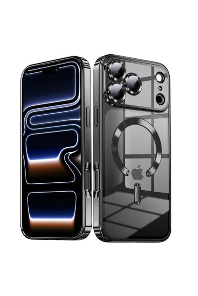GrandMobile Husa iPhone 17 Pro Max, MagSafe de lux, Anti-șoc cu protecție len...