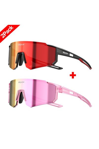Choice sports glasses 2 pack-0112 SCVCN New Outdoor Sport Cycling Sunglasses ...