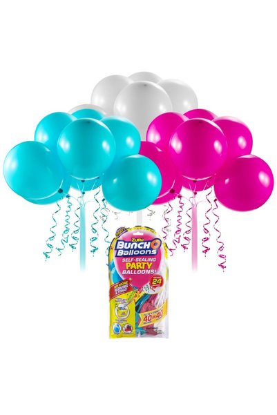 Bunch O Balloons Rezerve baloane pentru petrecere Refill Roz/Bleu/Alb