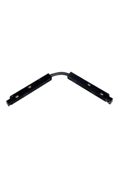 OEM Conector Liniar pentru Șină Magnetică, 10 cm, Negru – Îmbinare Sisteme Il...