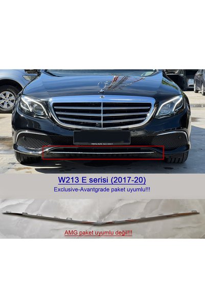 GCP German Car Parts شريط كروم للمصد الأمامي لسلسلة W213 E، تصميم فاخر وحصري،...
