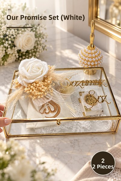 Yenilig 2 Piece Promise Set (White)