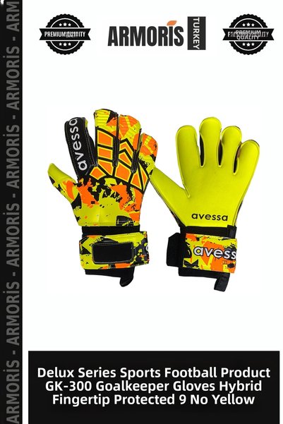 Armoris Delux Series Sports Football Product Gk-300 Goalkeeper Glove Hybrid F...