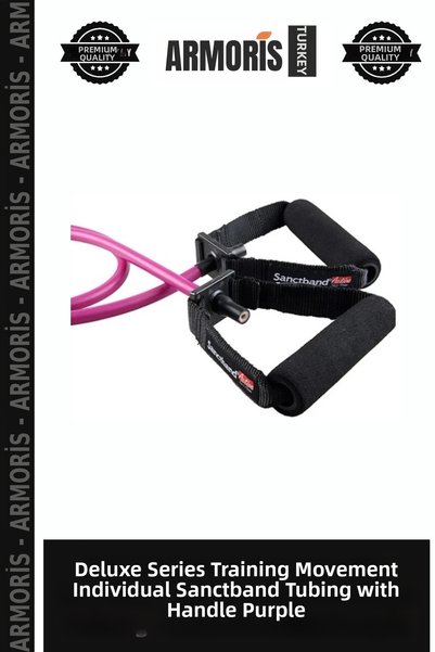 Armoris Delux Series Training Movement Individual Sanctband Tubing with Handl...