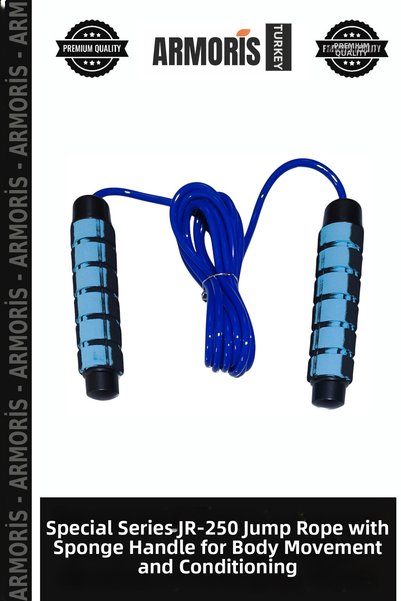 Armoris Special Series Jr-250 Training Jump Rope Sponge Handle Movement Condi...
