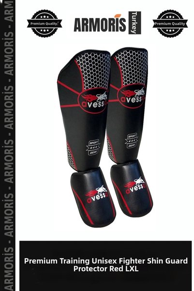 Armoris Premium Training Competition Unisex Fighter Foot and Calf Protector R...