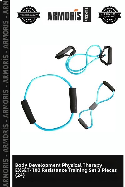 Armoris Bodybuilding Physical Therapy Training Exset-100 Resistance Rubber Wo...