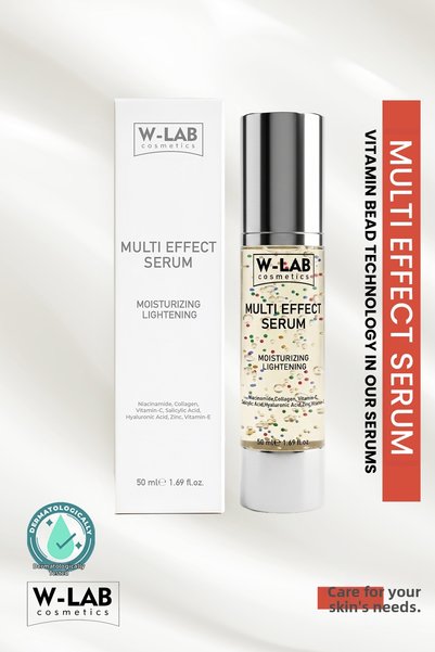 W-Lab Cosmetics سيروم متعدد التأثيرات للوجه للحصول على مظهر مشرق ومرطب وناعم ...