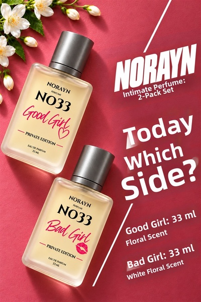 norayn No. 33 Good Girl Bad Girl Women's Intimate Perfume Set (2 X 33 ml) - P...