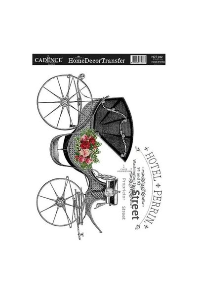 Cadence Boya ورق نقل جاهز لتزيين المنزل HDT32، مقاس 25 × 35 سم.