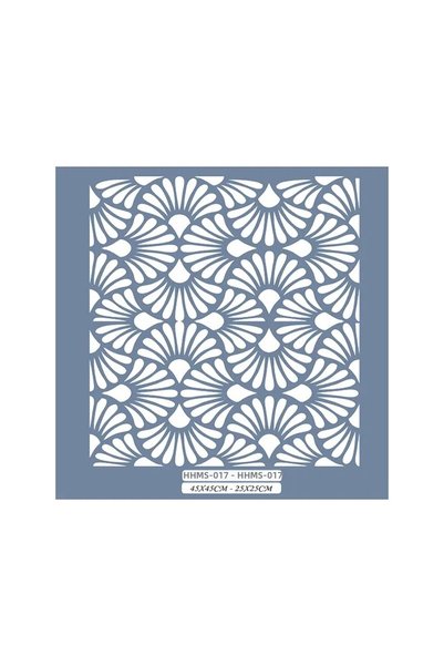 Cadence Boya HHMS17 قالب نقش هندسي بتصميم "هوم هيريتيج" مقاس 45x45 سم