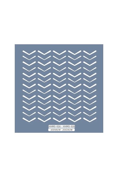 Cadence Boya Hhms26 Home Heritage Ok Patterned Stencil 45X45Cm