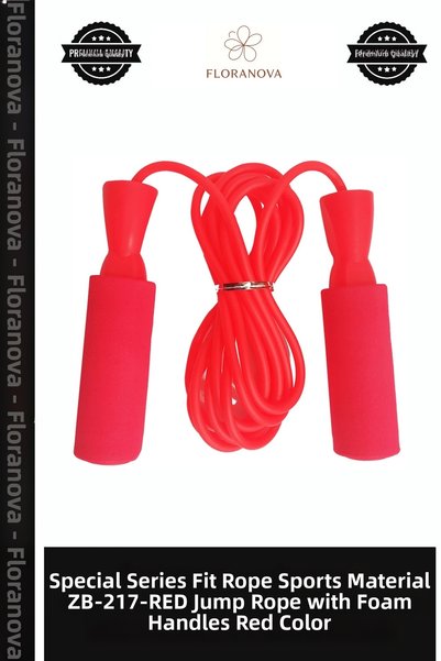Generic Brand Special Series Fit Jump Rope Sports Equipment Zb-217-Red, Red C...