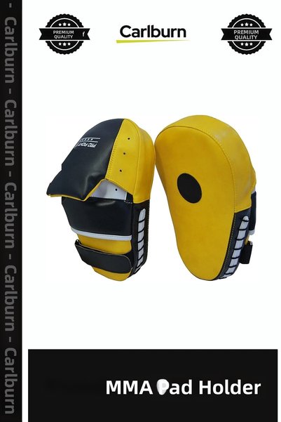 Carlburn Custom-Made Mma Lapa Bag, Yellow, for Training and Sports Practice.
