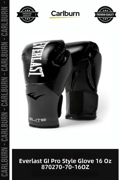 Carlburn Premium Everlast Gl Pro Style Gloves 16 Oz 870270-70-16OZ Competitio...